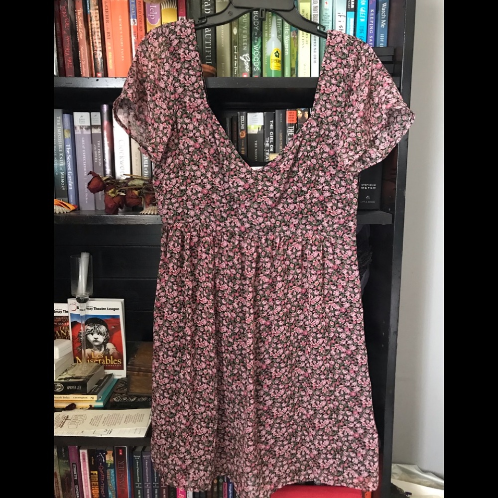 Floral spring dress